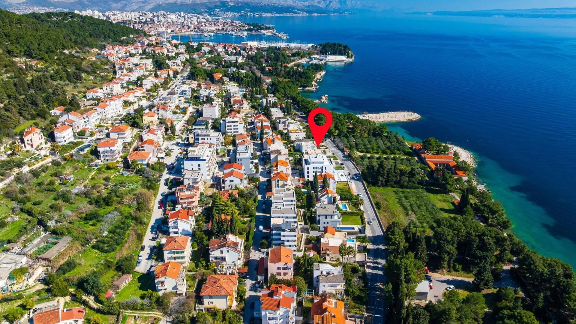My Dalmatia - Beach Apartment 74 With Private Garage Split Croatia